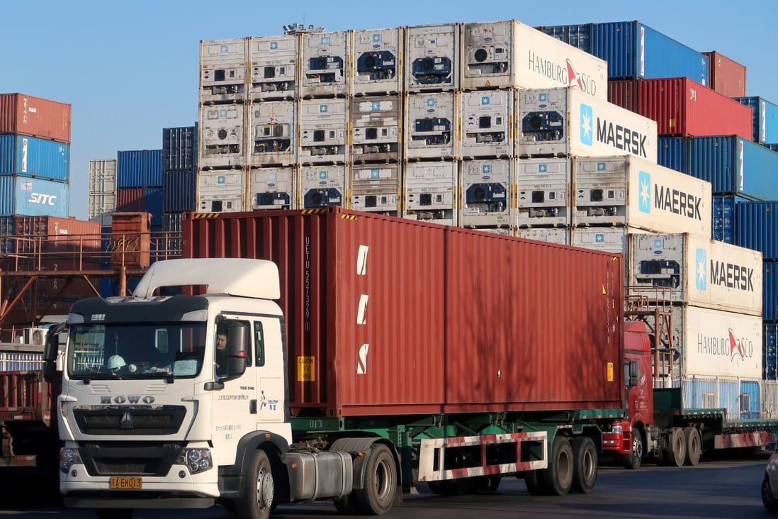 Prices of dry-freight shipping containers have doubled over the past year to reach historic highs, according to a Drewry report. Photo: Reuters