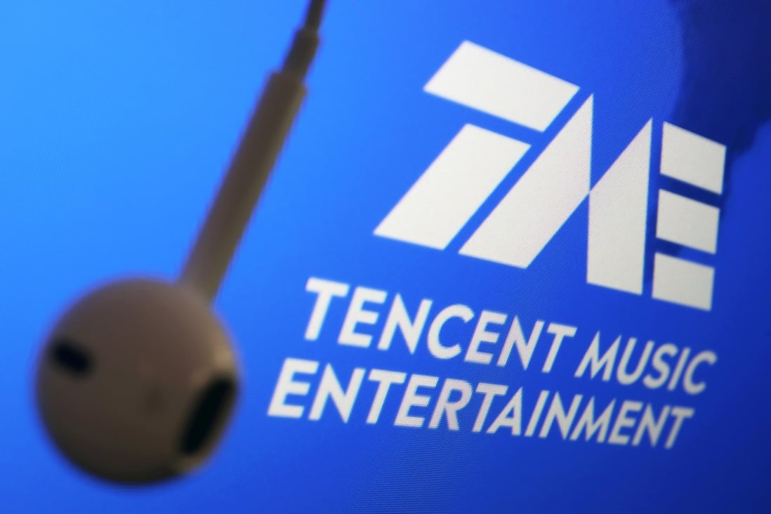 China's Tencent Music Entertainment Group announces that it terminated all exclusive licensing deals with copyright holders. Photo: Reuters