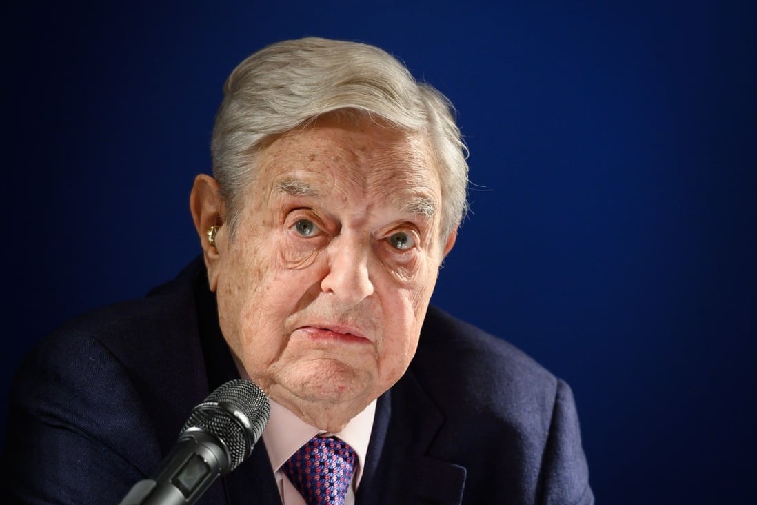 Billionaire investor George Soros Photo: AFP