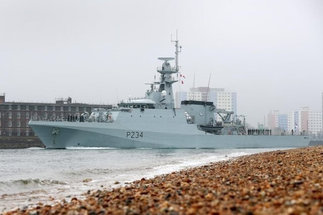 HMS Spey will leave Portsmouth on a deployment to the Pacific. Photo: Royal Navy