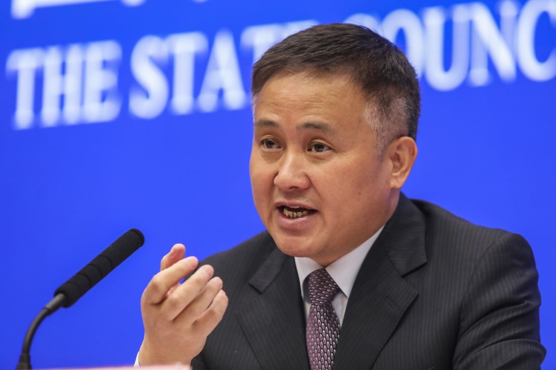 Pan Gongsheng, deputy governor of People’s Bank of China, on Thursday said that the launch of two cross-border investment schemes was imminent. Photo: Simon Song
