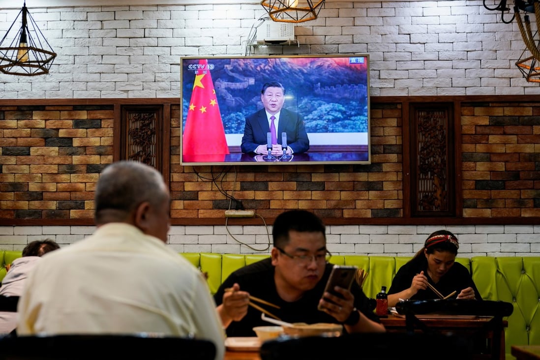 China’s top officials have introduced a number of new economic terms to describe the country’s development priorities. Photo: AP