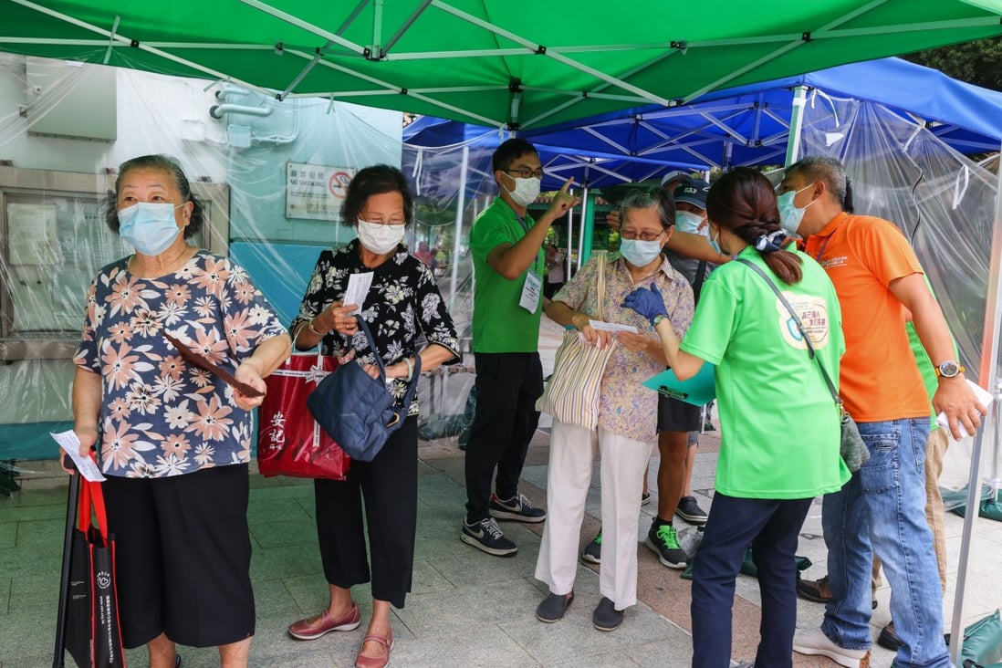Coronavirus Hong Kong to target elderly with onestop jabs service