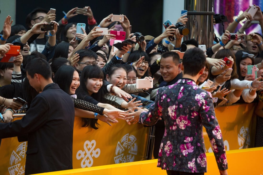 The Chinese authorities have cracking down on the “chaos of fan communities”. Photo: AP