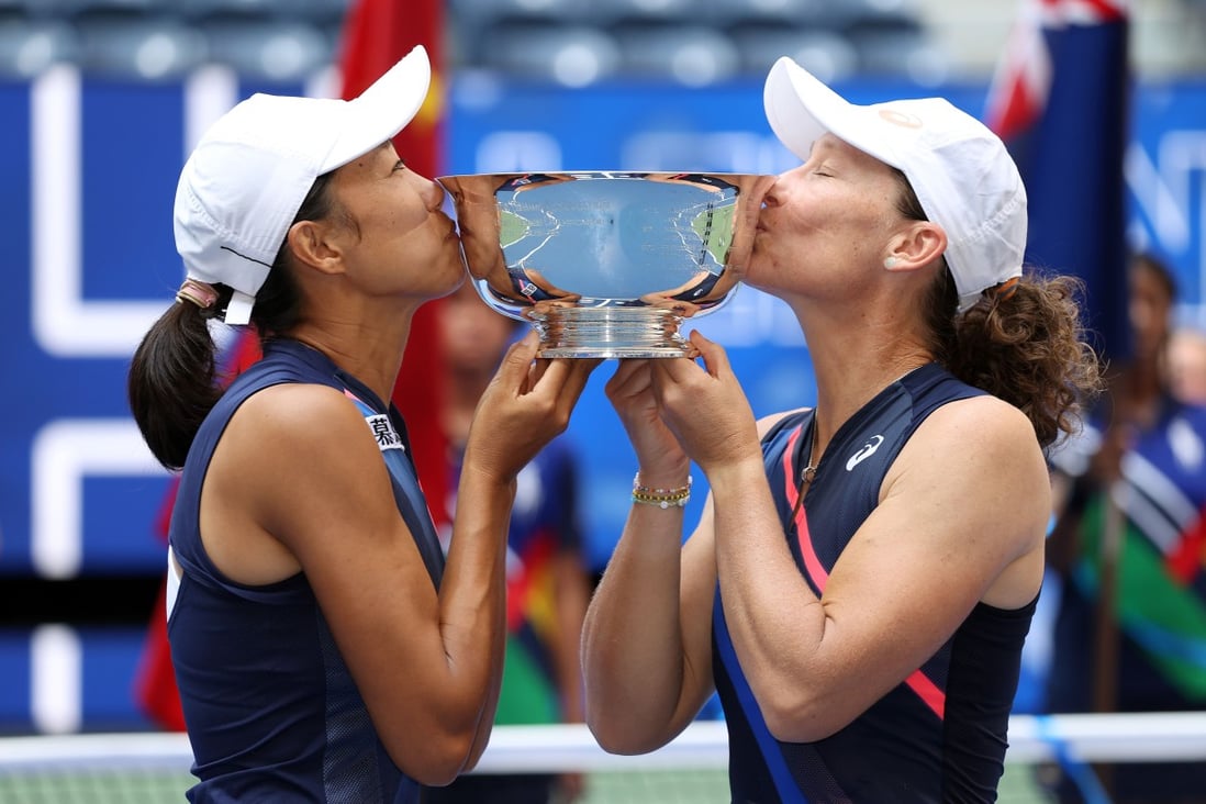 Zhang Shuai's US Open doubles win completes Chinese 'golden slam' in | South China Post