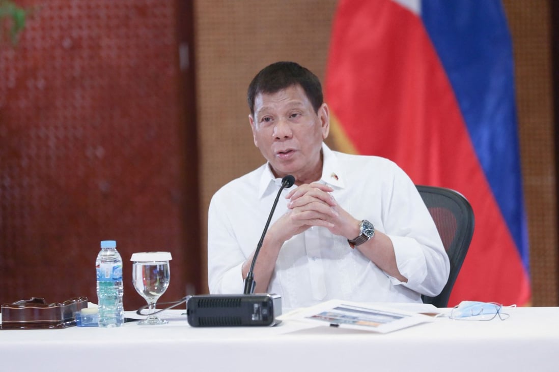 Philippine President Rodrigo Duterte’s government insists the ICC does not have jurisdiction in the country. Photo: AFP
