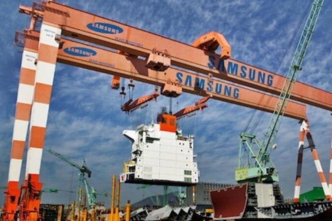 Chinese workers at Samsung's Ningbo shipyard rally for more coronavirus  severance pay | South China Morning Post