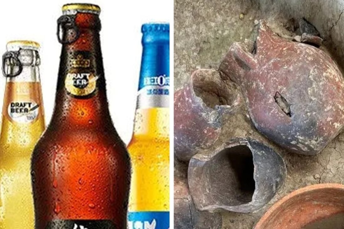 Scientists analysing 9,000-year-old pots from China found evidence that they were used to hold beer. Photo: Handout