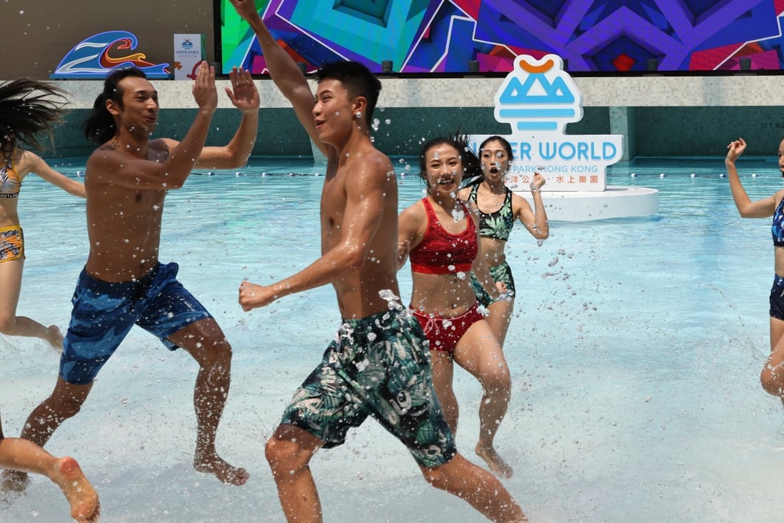 Ocean Park’s Water World officially opened to the public on Tuesday. Photo: K. Y. Cheng