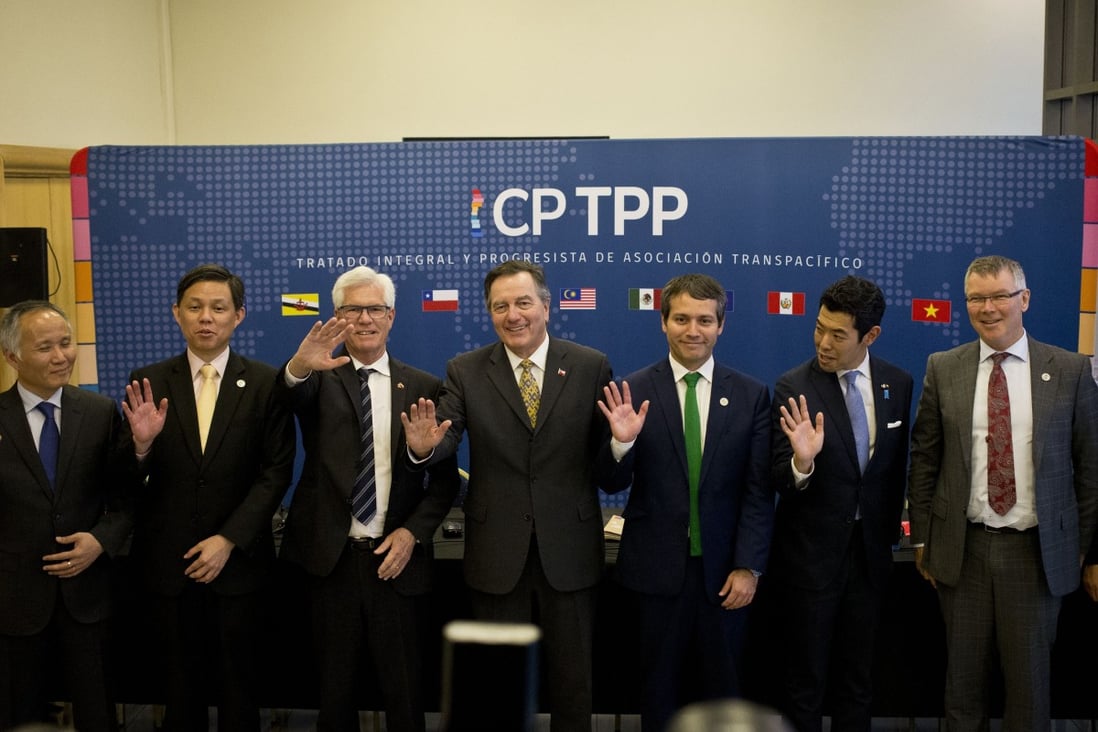 Beijing applied to join the CPTPP on September 16 and Taipei applied on September 22. Photo: AP Photo