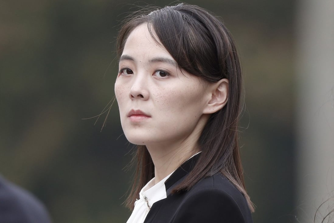 Kim Yo-jong says the North is willing to resume talks if the South is “careful about its future language”. Photo: AP