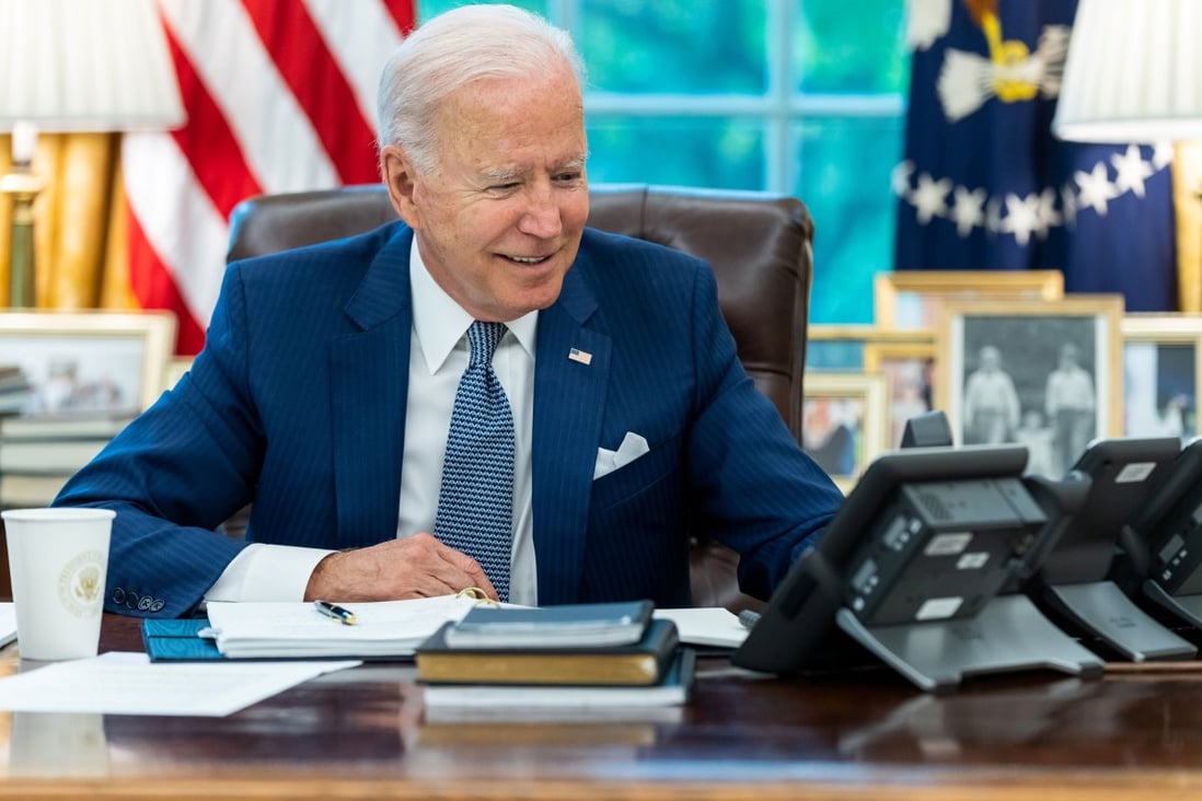 US President Joe Biden will be hosting the other leaders of the Quad, or Quadrilateral Security Dialogue, at the White House on Friday. Photo: The White House via Reuters