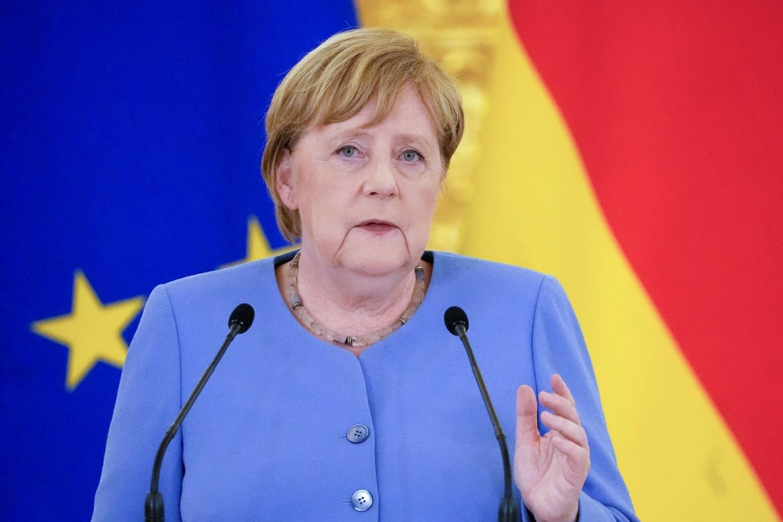 During her 16 years in power, German Chancellor Angela Merkel worked with four American presidents, eight Japanese prime ministers and five British leaders. Photo: Reuters