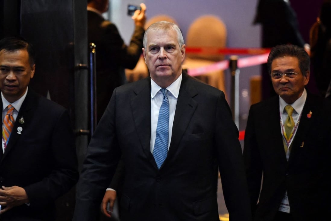 Prince Andrew Acknowledges Court Papers In Us Sexual Assault Claims South China Morning Post