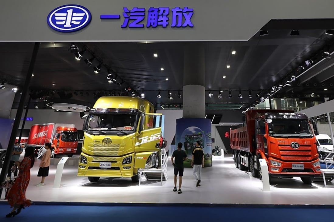 FAW Jiefang has pledged to spend 20 billion yuan to build a global research chain and 10 billion yuan to establish a zero carbon emission factory. Photo: Handout