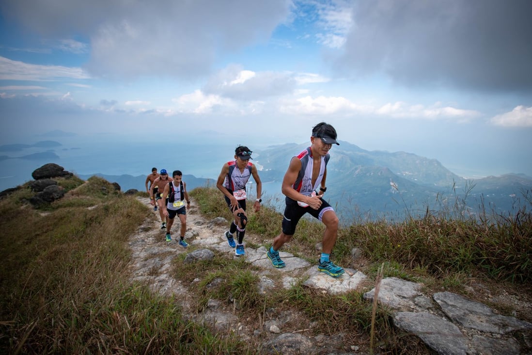 Runners take on the Lantau 2 Peak trail race, 2019. Photo: Action Asia Events
