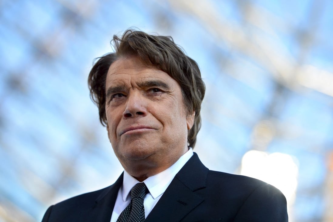 Bernard Tapie pictured in 2013 while chairman of Olympique de Marseille football club. Photo: AFP