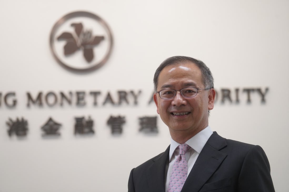 Eddie Yue, the CEO of the Hong Kong Monetary Authority. The white paper comes as the HKMA plays catch up with other central banks globally that are considering digital currencies. Photo: Winson Wong