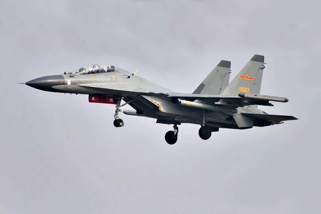 Four Su-30 fighters took part in the sortie. Photo: Handout