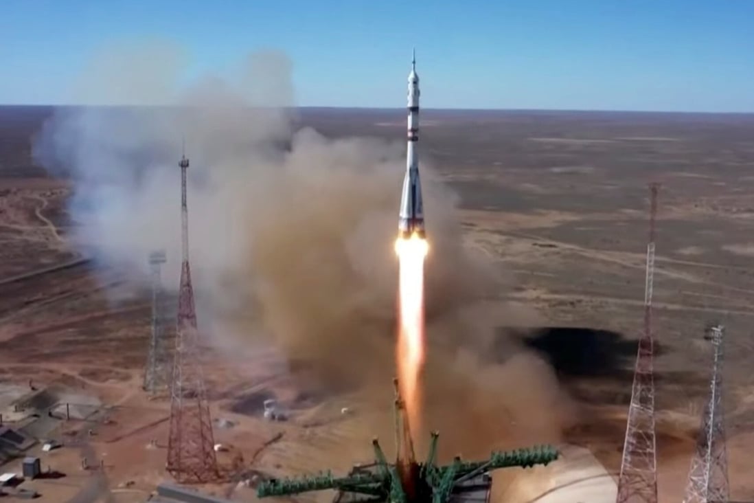 Russia Film Crew Blast Off To Make First Movie In Space South China Morning Post