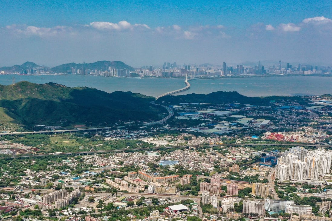 A rail link will be built from Hong Kong’s Hung Shui Kiu to Qianhai across the border. Photo: Winson Wong
