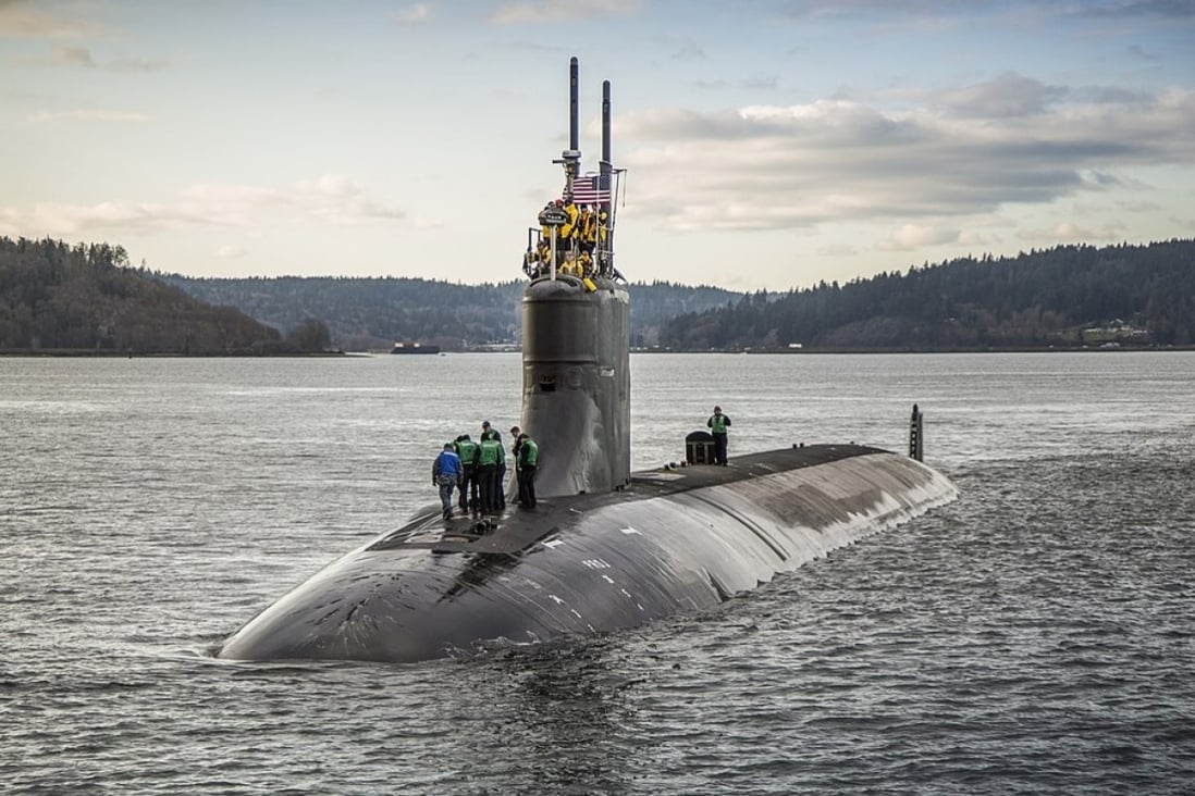 The USS Connecticut is a nuclear-powered fast-attack submarine. File photo: US Navy