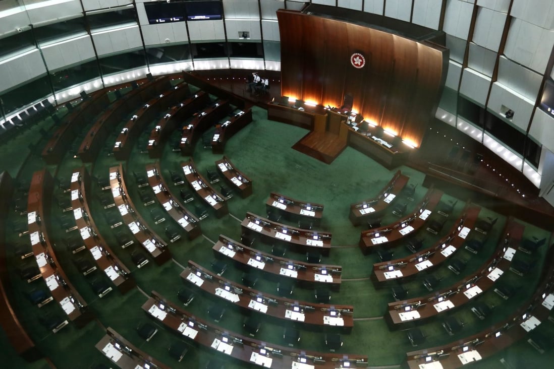 Legco’s extended five-year term is due to end on October 30. Photo: Nora Tam