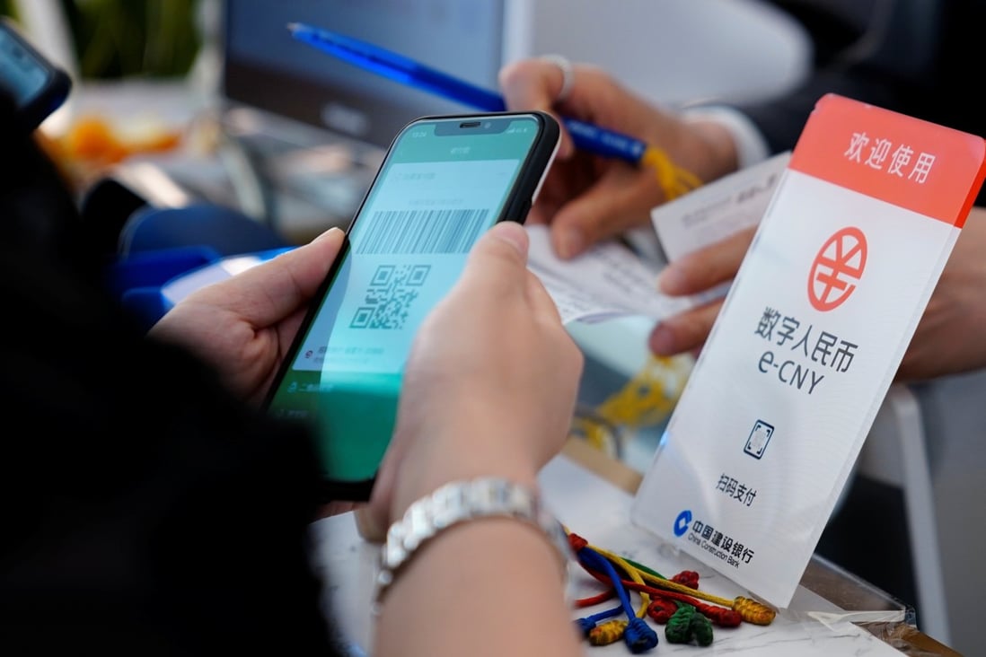 China – which is not part of the G7 – has accelerated its push for the digital yuan this year, rolling out more trials in cities including Shenzhen, Beijing, Shanghai and Chengdu. Photo: Reuters