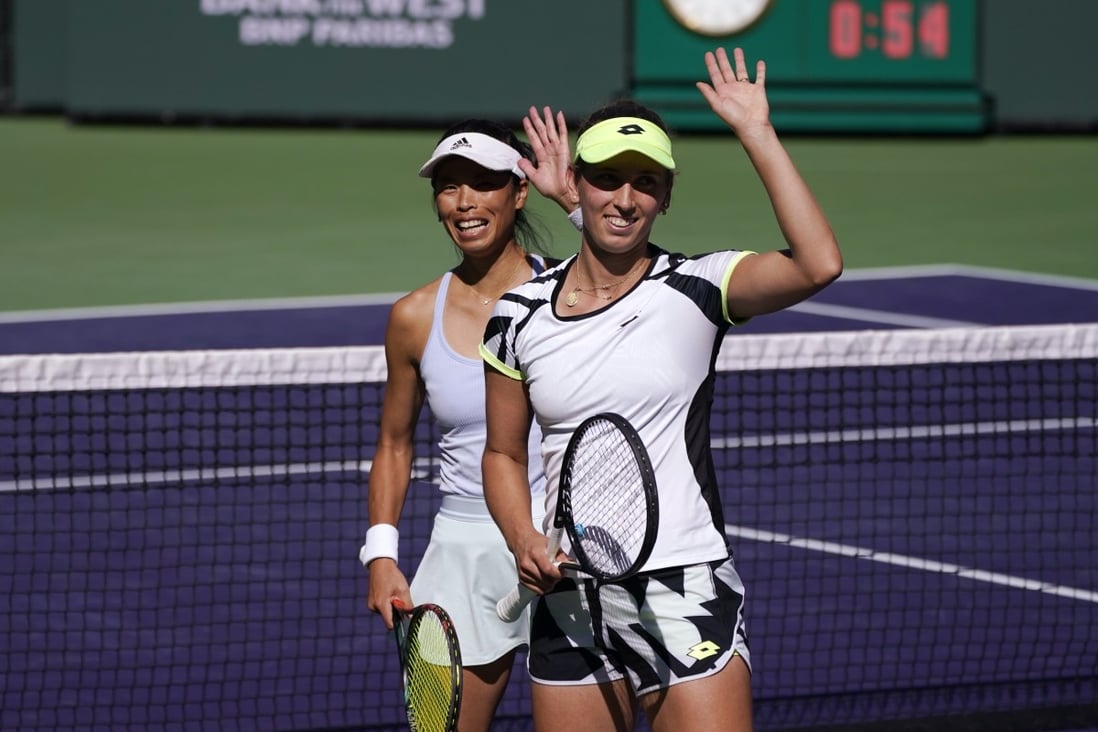 Variant støn Settle Indian Wells: Hsieh Su-wei and Elise Mertens storm into doubles final,  boost WTA Finals hopes | South China Morning Post