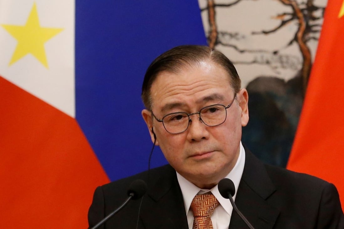 Philippine Foreign Secretary Teodoro Locsin Jnr. Photo: Reuters