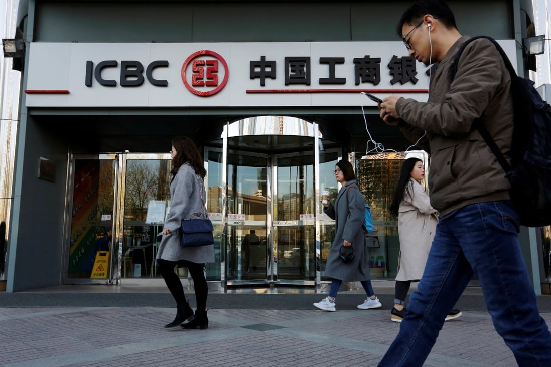 The Industrial and Commercial Bank of China and 18 other Chinese banks will face increased regulatory requirements as of December 1. Photo: Reuters