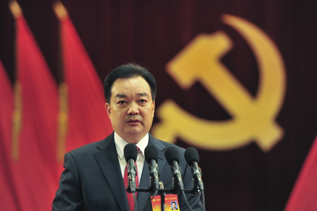 China’s pick to take over as party secretary in Tibet Wang Junzheng is the country’s highest-ranking official to appear on multiple sanctions lists in response to claimed human rights abuses in Xinjiang. Photo: Handout