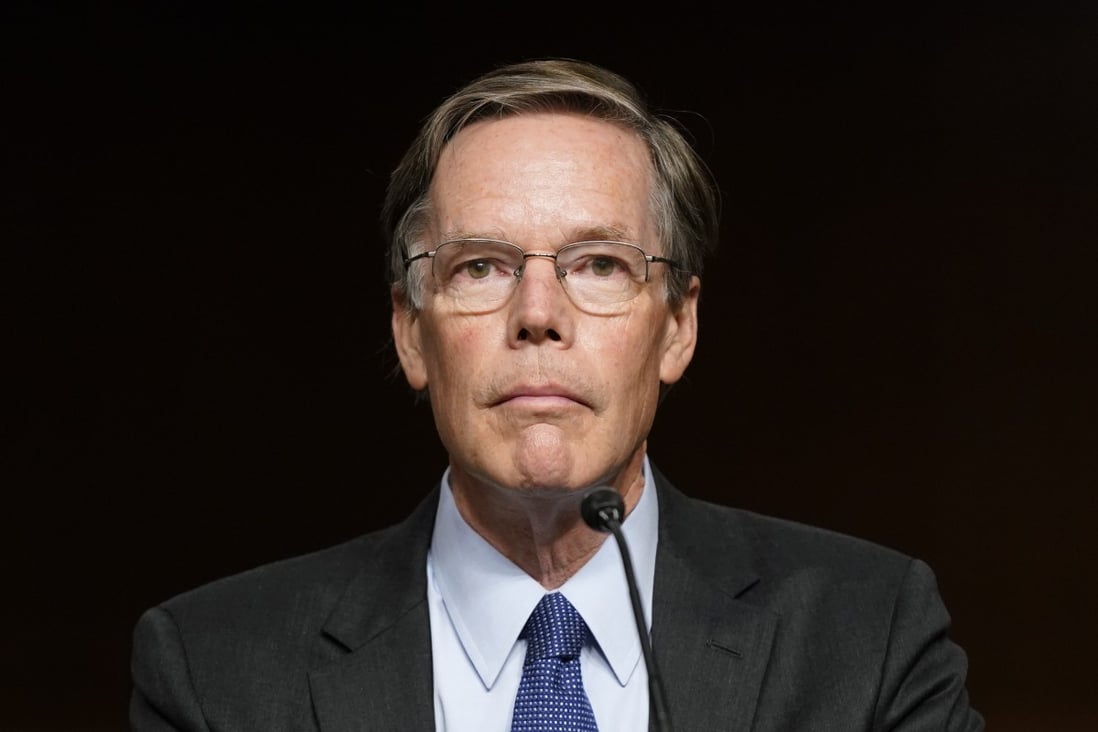 US ambassador to China nominee Nicholas Burns attends a hearing to examine his nomination before the Senate Foreign Relations Committee on Capitol Hill in Washington on Wednesday. Photo: AP