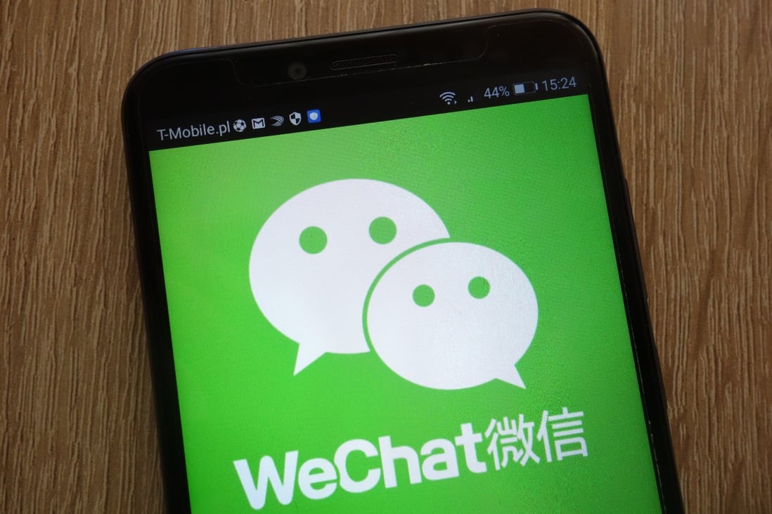 Tencent Holdings super app WeChat, marketed as Weixin in mainland China, has 1.25 billion monthly active users. Photo: Shutterstock