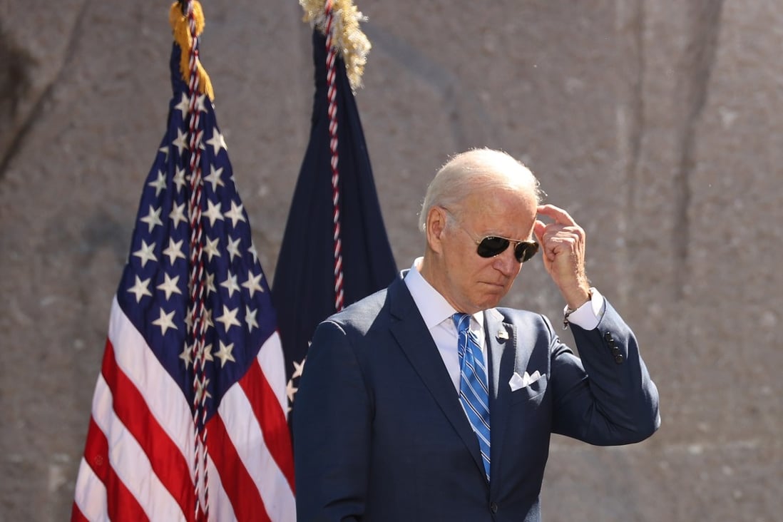 Joe Biden has backed the wrong strategy on China, according to a scholar who said it stemmed from misinterpreting the Chinese narrative. Photo: AFP
