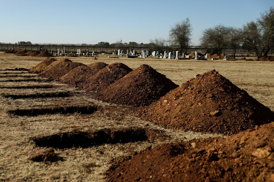 Freshly dug graves in South Africa symbolise the devastation of a pandemic for which the world was ill-prepared. Photo: Reuters