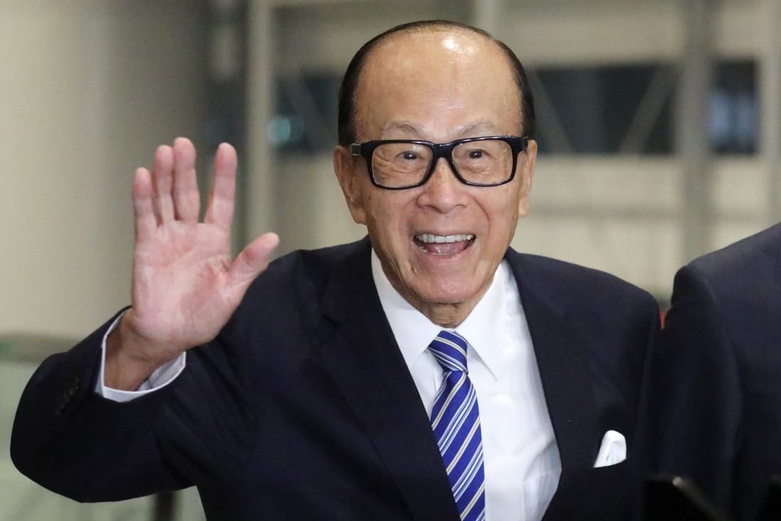 Tycoon Li Ka-shing, dubbed Superman, has invested in numerous sustainable projects and companies. Photo: Dickson Lee