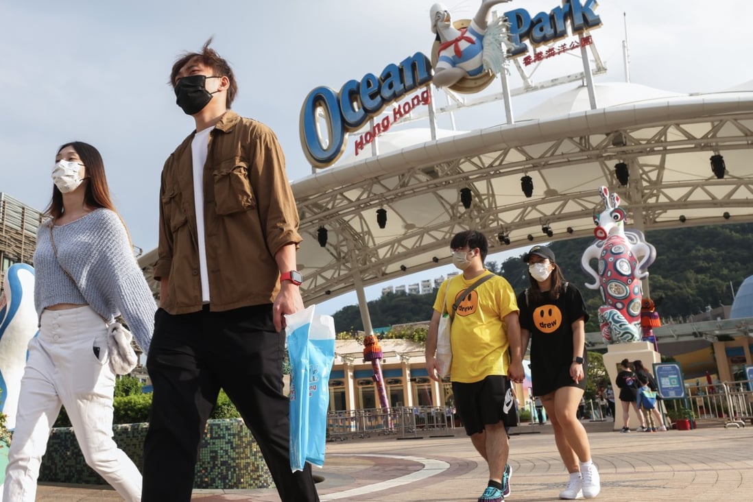 Ocean Park is looking to reinvent itself as a leisure and retail destination focused on education and conservation under a HK$6.8 billion transformation. Photo: Dickson Lee
