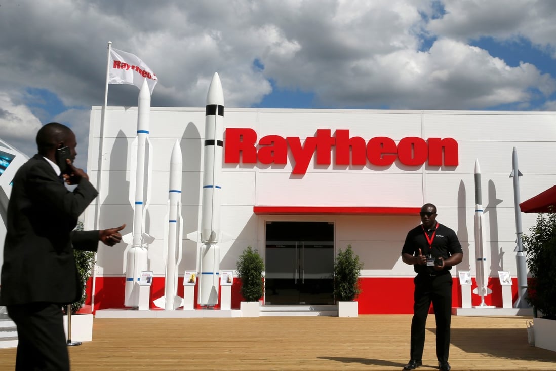 Defence contractor Raytheon Technologies Corp is developing hypersonic weapons for the US military. Photo: Reuters