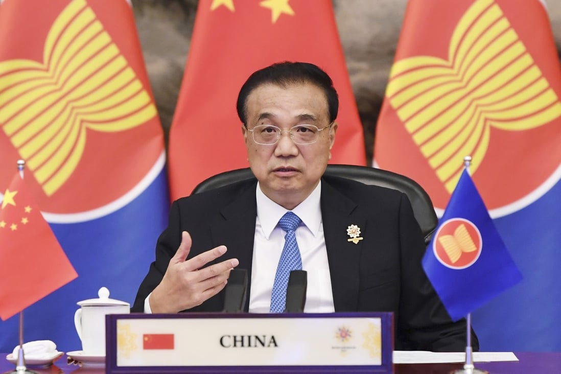 Premier Li Keqiang said the region should shift to a low-carbon economy as part of the post-pandemic recovery. Photo: Xinhua