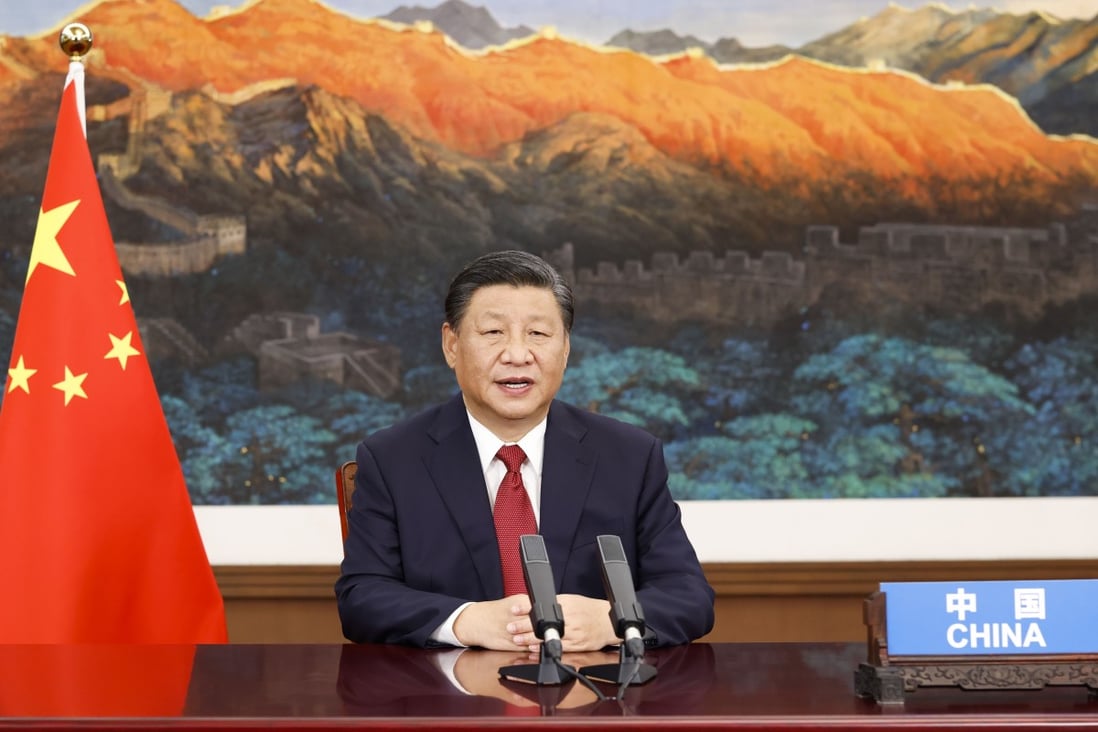 Chinese President Xi Jinping will address his fellow G20 leaders via video link during the Rome summit. Photo: Xinhua