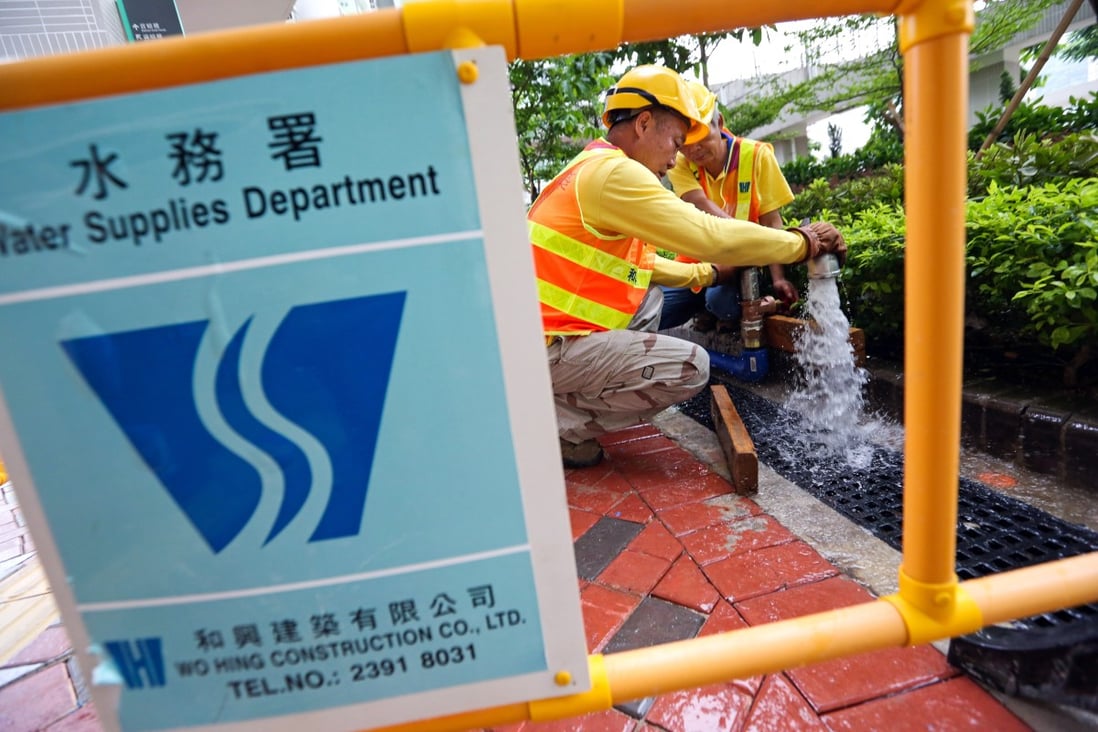 Drinking water at Hong Kong building found to contain elevated levels