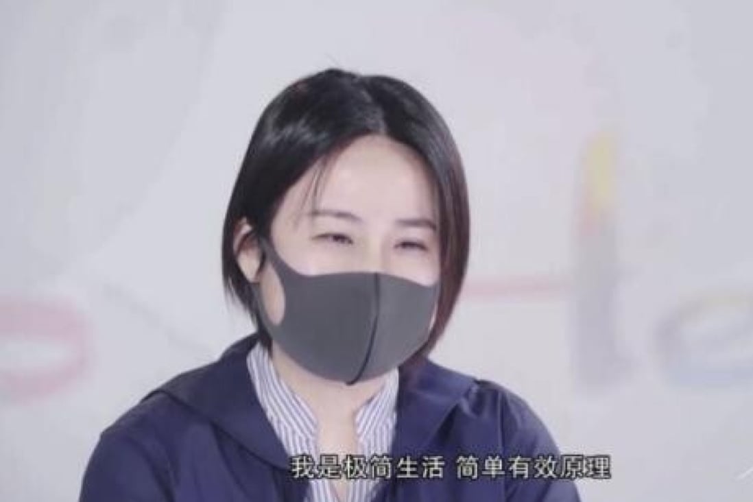 A video where Wang Shenai lays out her frugal lifestyle has been viewed over 500 million times on Weibo. Photo: QQ
