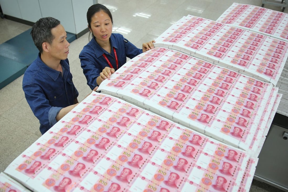 Hot money flows could threaten the yuan’s stability. Photo: AFP