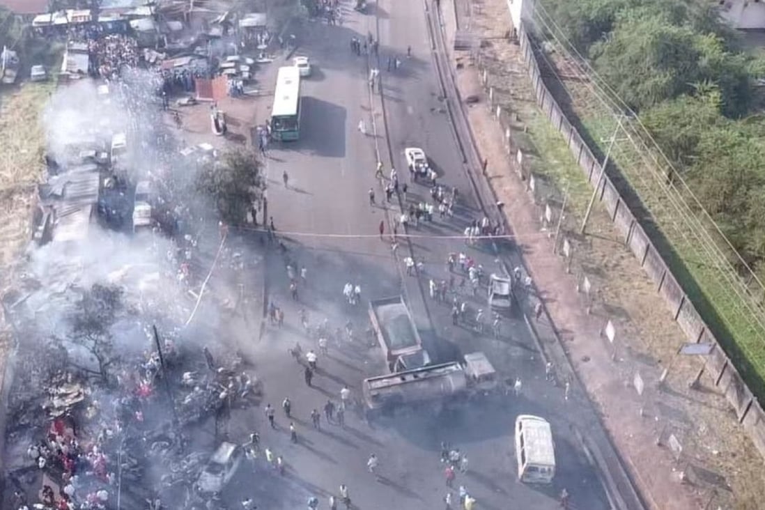 Sierra Leone Fuel Tanker Explosion Kills 99 People South China Morning Post