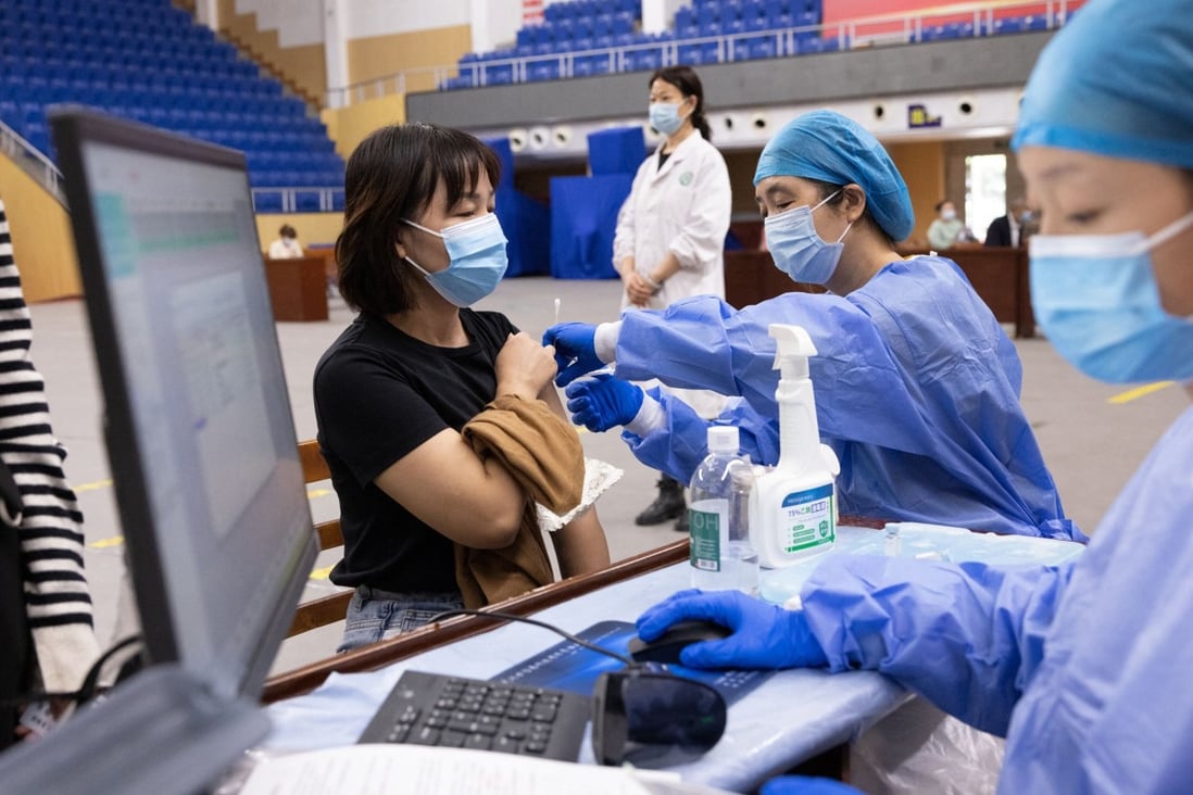 In China, not being able to use all allocated coronavirus vaccines in a village, township or city could be a sign that local population figures were inflated. Photo: AFP
