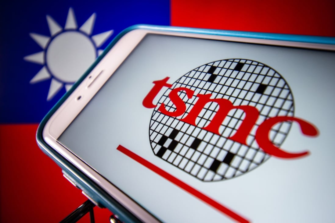 Chinese state-run media blames Taipei for allowing Taiwan Semiconductor Manufacturing Co to submit chip supply information to the US government. Photo: Shutterstock
