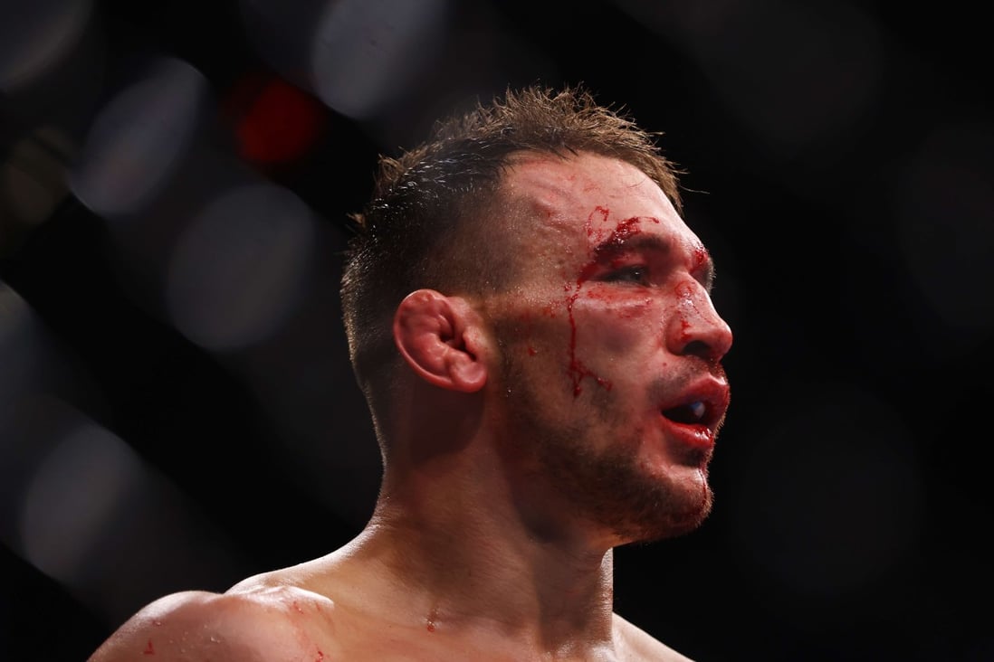Michael Chandler looks on against Justin Gaethje in their lightweight bout at UFC 268. Photo: AFP