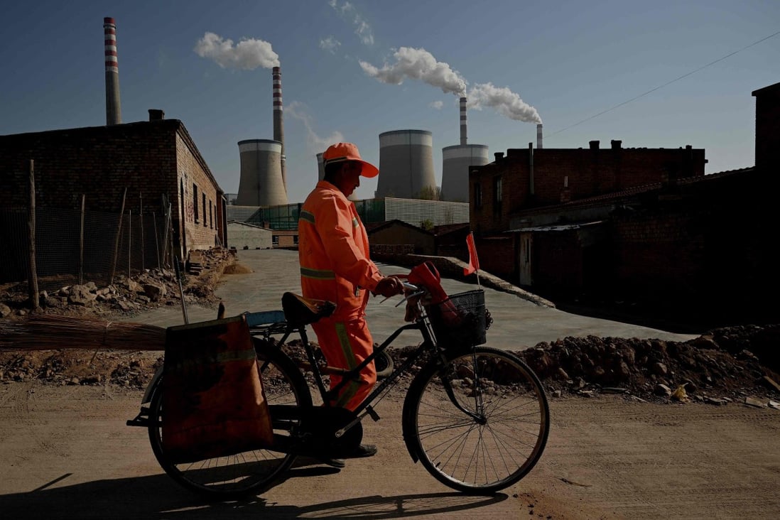 China has been ramping up its coal production since October, which has helped ease the nation’s power crisis. Photo: AFP