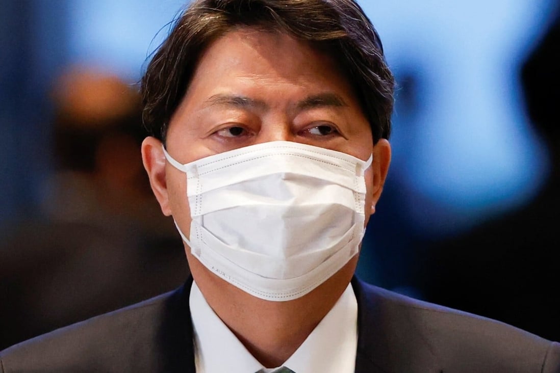 Japan’s new foreign minister Yoshimasa Hayashi. Photo: Reuters